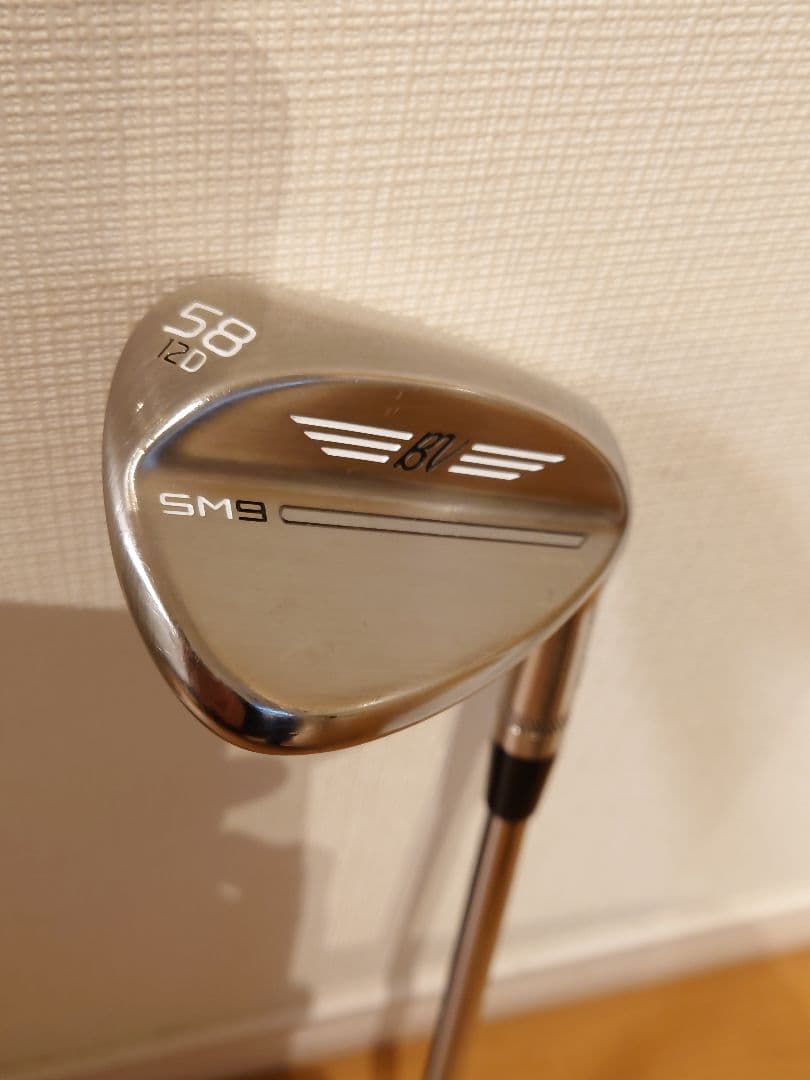 【ヘッドのみ】SM9 58° 12Dブラッシュドスチールシャフト折れ ヘッド良好