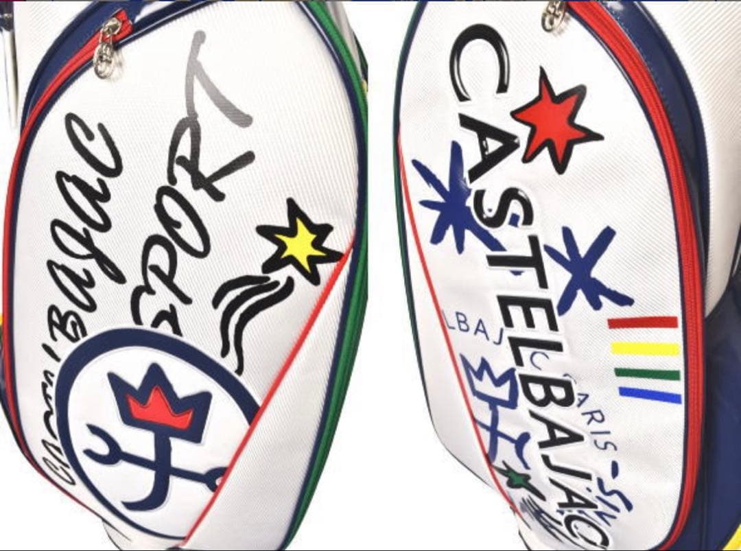 ✨新品✨カステルバジャック CBC036 キャディバッグ 7235381302白
