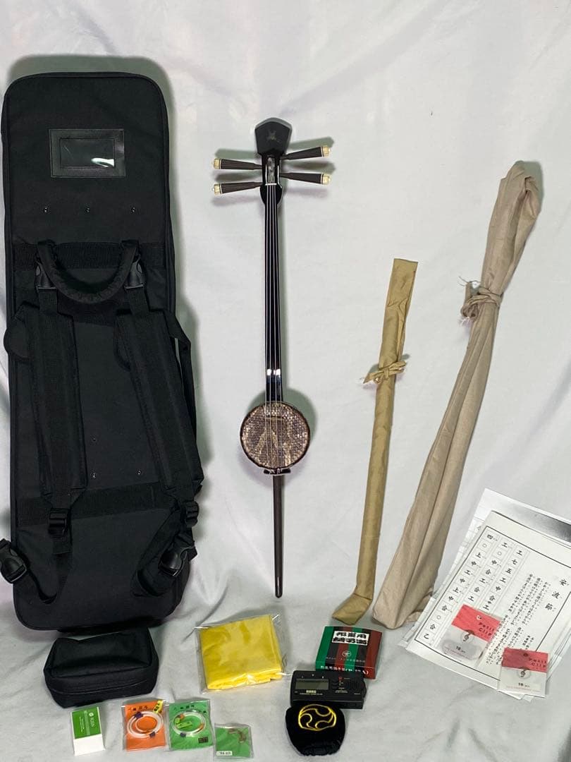 2862❣️ 沖縄　四弦胡弓　またよし　千鳥 セット　入手困難品