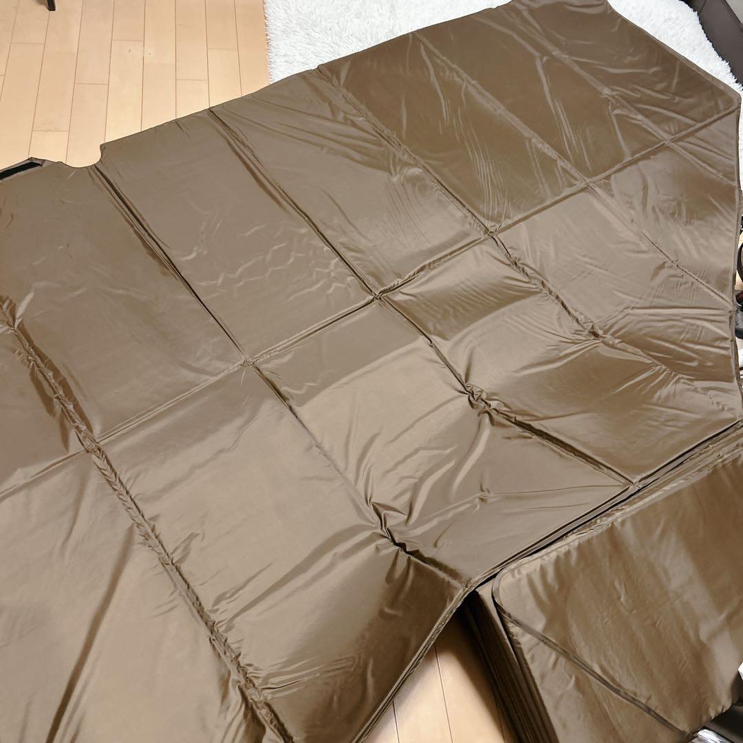 【美品】DOD ワンポールテントL用マット MA8-771-BR 説明書付