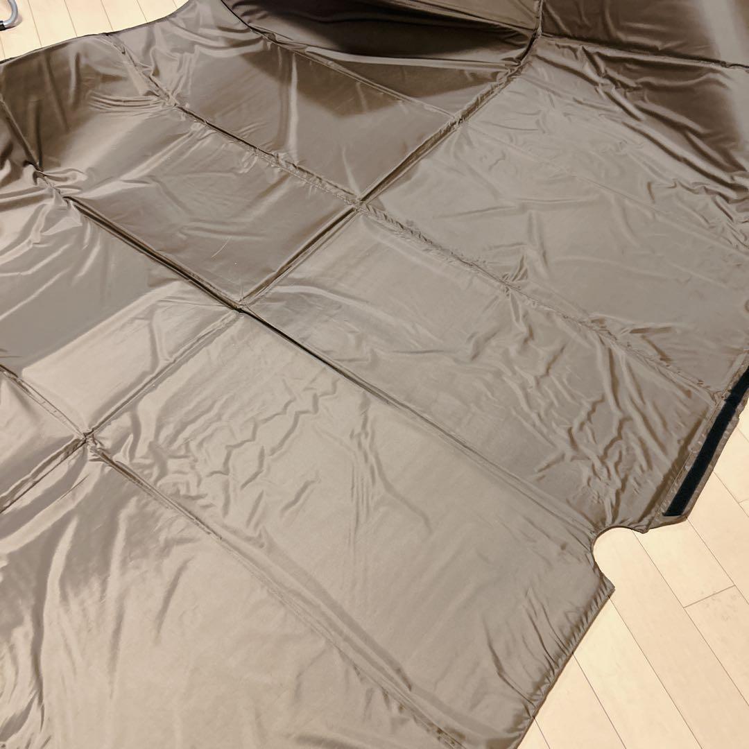 【美品】DOD ワンポールテントL用マット MA8-771-BR 説明書付