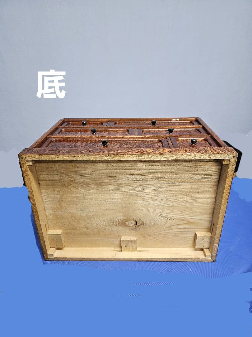 木製5段引き出し小物入れ