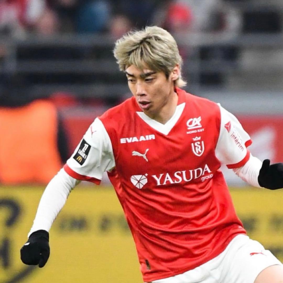 日本代表 伊東純也 2024/25 スタッドランス 直筆サインユニフォーム