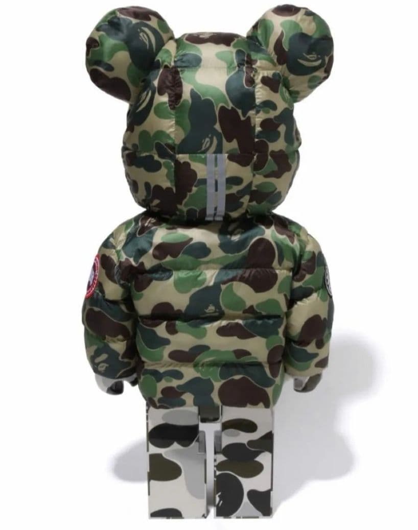 ミリタリー BE@RBRICK BAPE   SHARK 1000%
