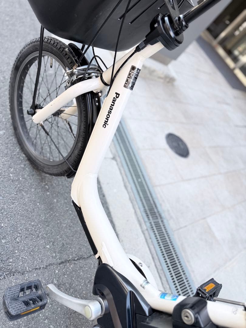 子供乗せ　Panasonic 電動アシスト自転車 チャイルドシート付き