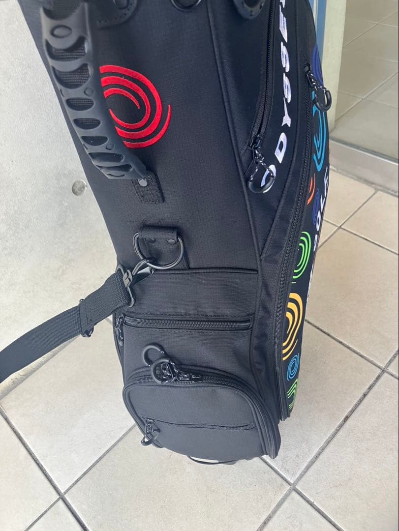 美品　オデッセイ　ODYSSEY スタンド式キャディバッグ