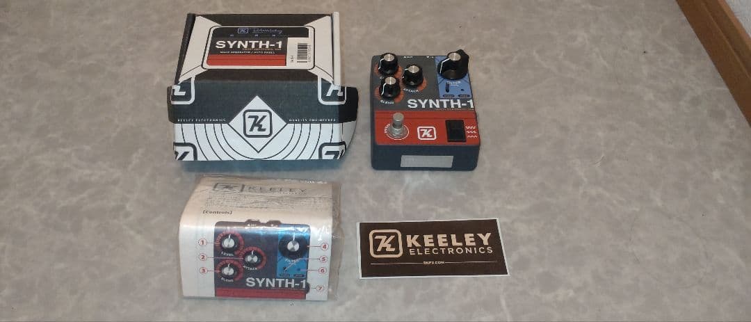 【美品】JEELEY エフェクター SYNTH-1 ギターシンセ