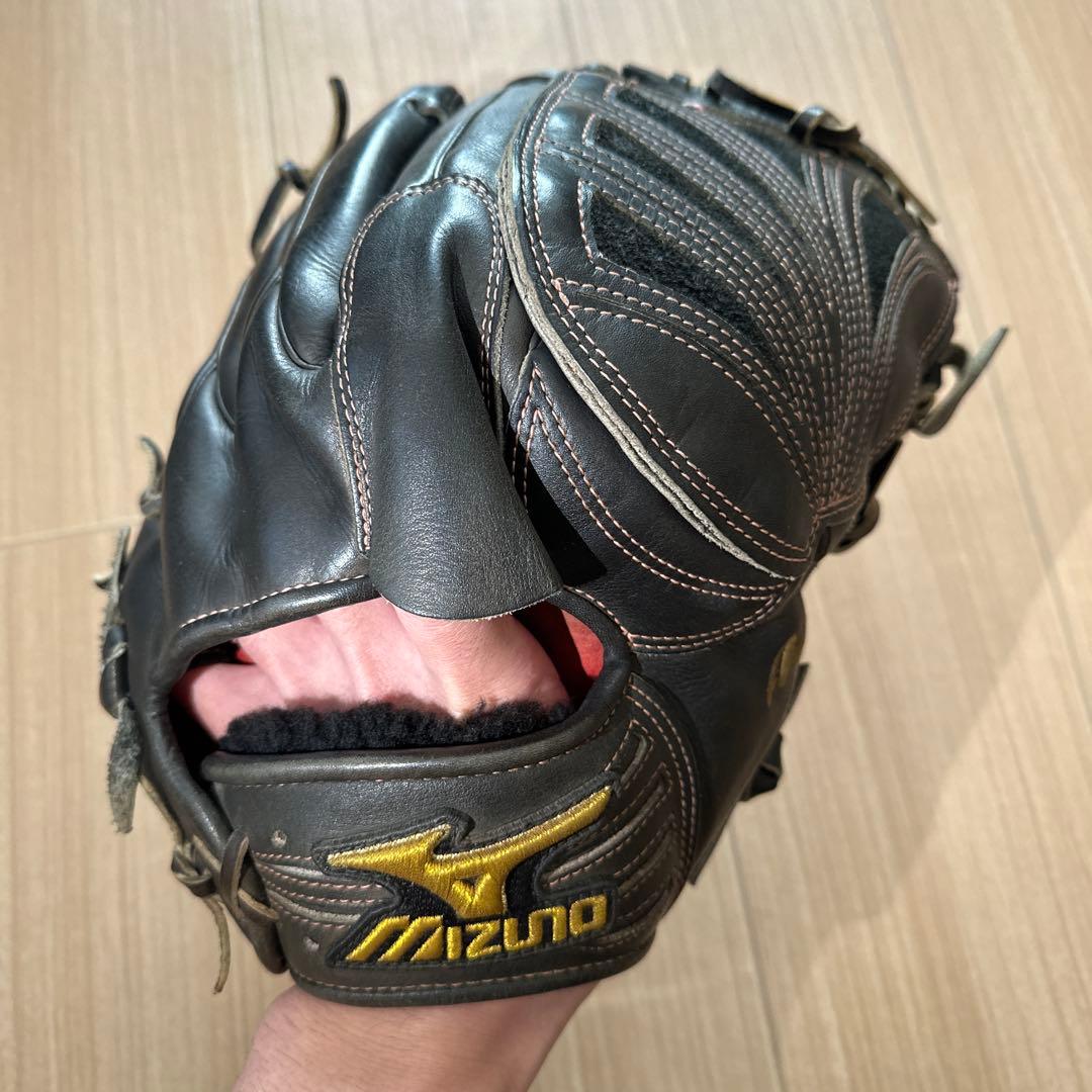 Mizuno Pro ブラック 投手用グローブ　ミズノプロオーダー