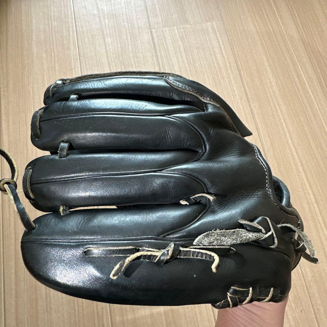 Mizuno Pro ブラック 投手用グローブ　ミズノプロオーダー