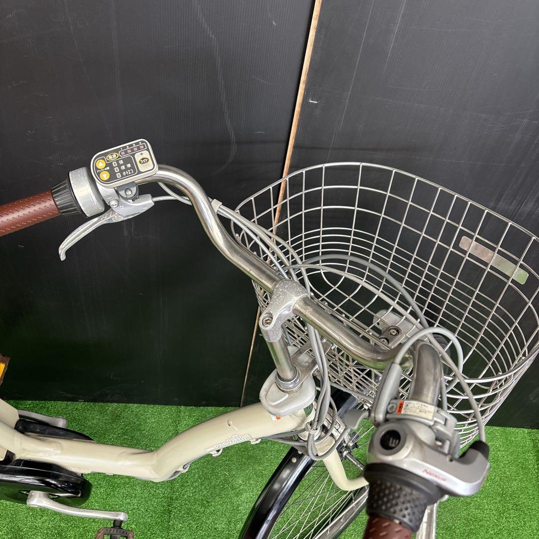 電動自転車 YAMAHA PAS Raffini アイボリー 3人乗り対応　7⚫️
