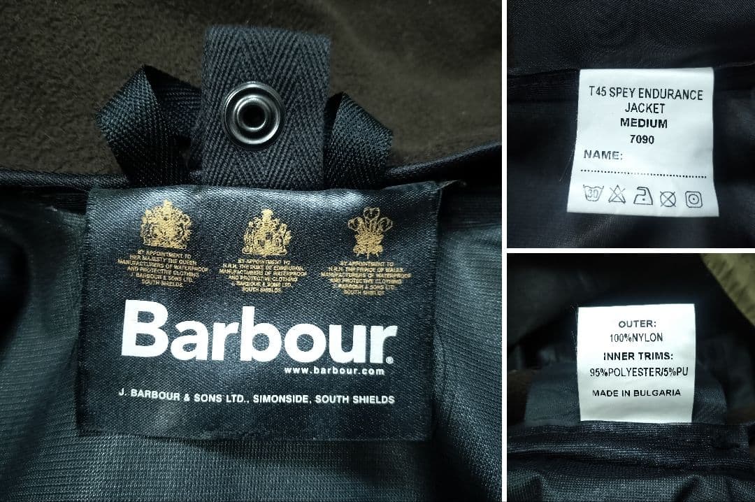 ほぼデッド　00s Barbour spey endurance M