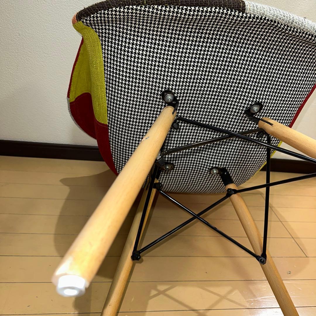 【最安値】イームズチェア パッチワーク DAW アームシェルチェア