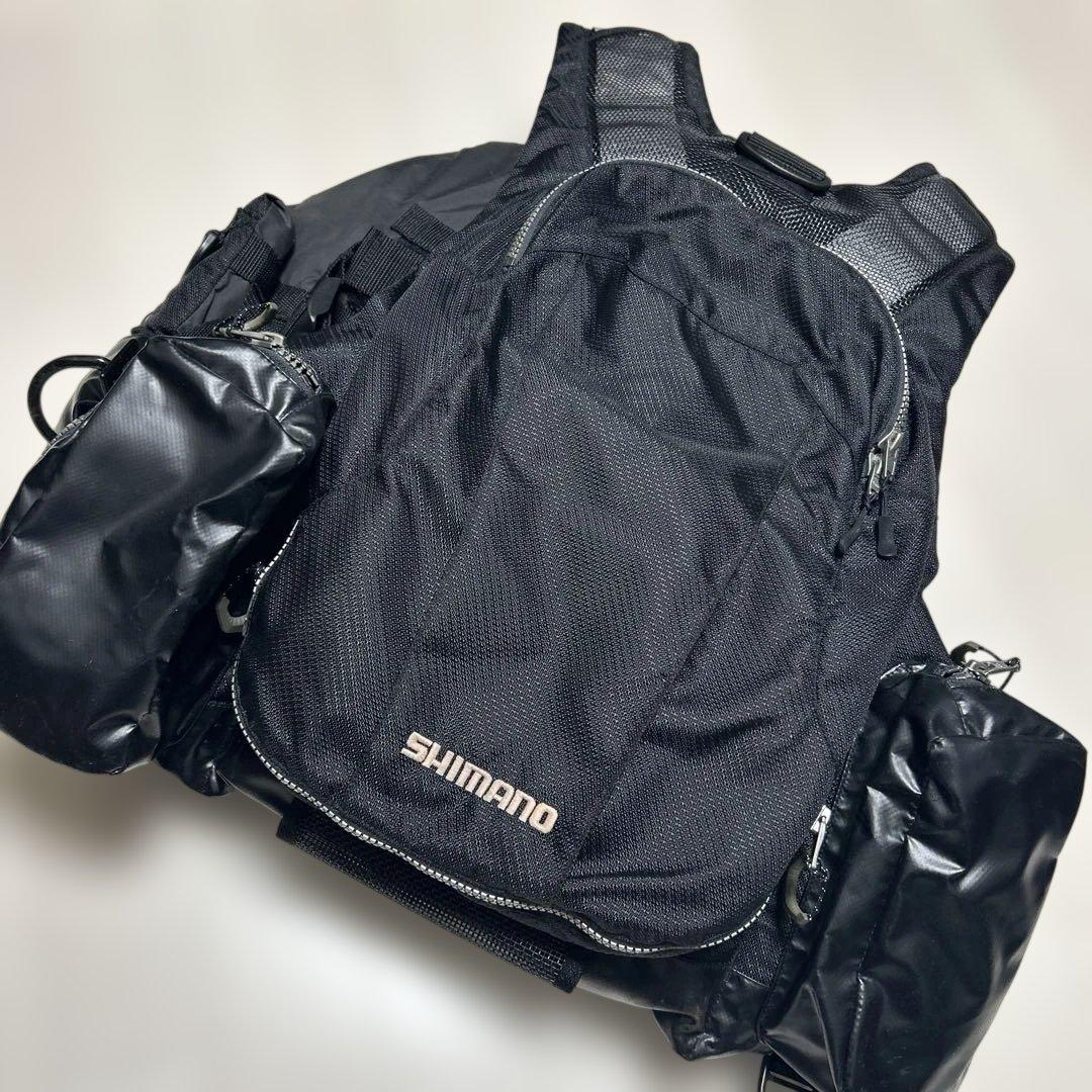 SHIMANO XEFO ブラックライフジャケット
