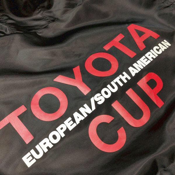 トヨタカップ ベンチコート 内ボア ビッグシルエット 当時物 ヴィンテージ