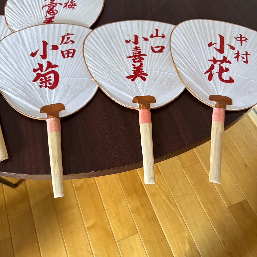 祇園甲部　団扇