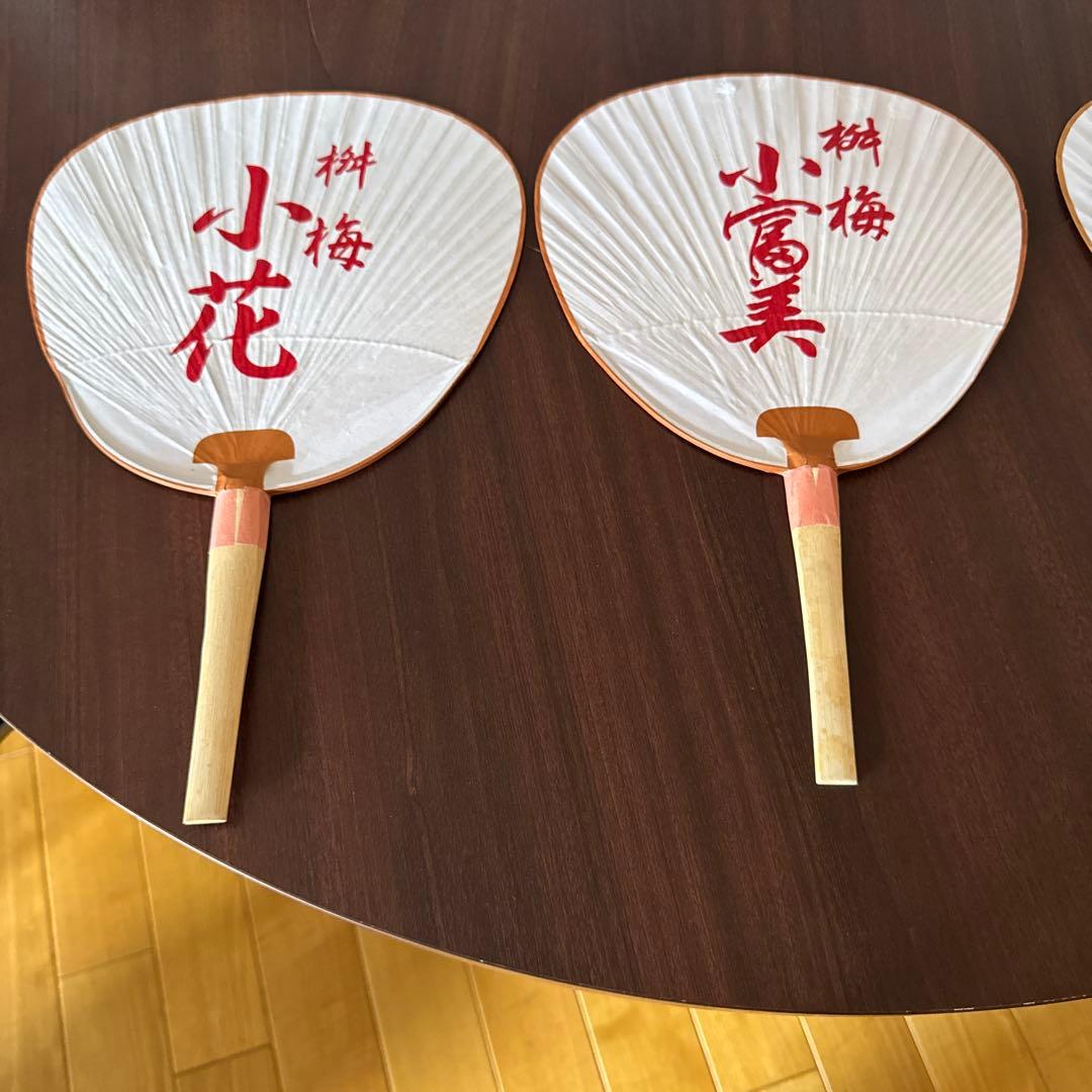 祇園甲部　団扇