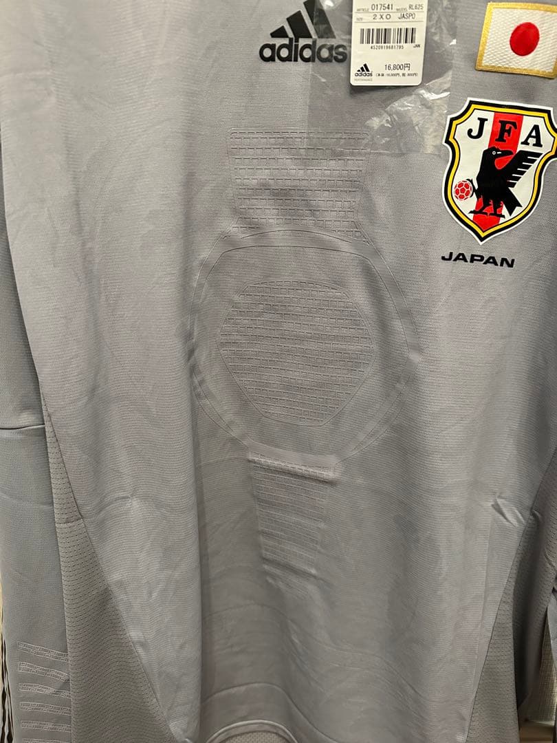 adidas 10/11日本代表 ゴールキーパーユニフォーム 長袖新品タグ付き