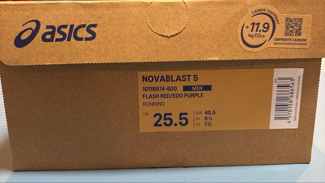Asics NOVABLAST5 /アシックスノヴァブラスト5 25.5cm