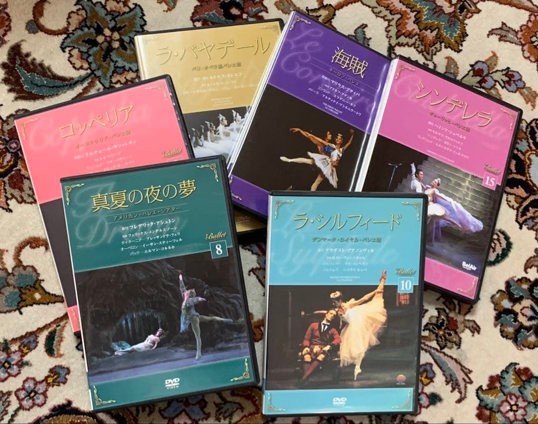 The Ballet バレエ DVD コレクション 7-16巻(バラ)／6セット