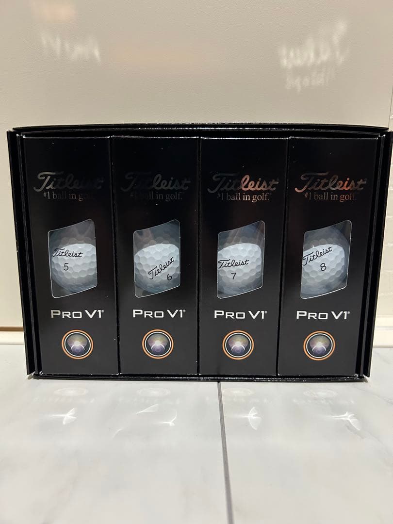 タイトリストプロV1 PROV1 ゴルフボール25年ハイナンバー 1ダース12個