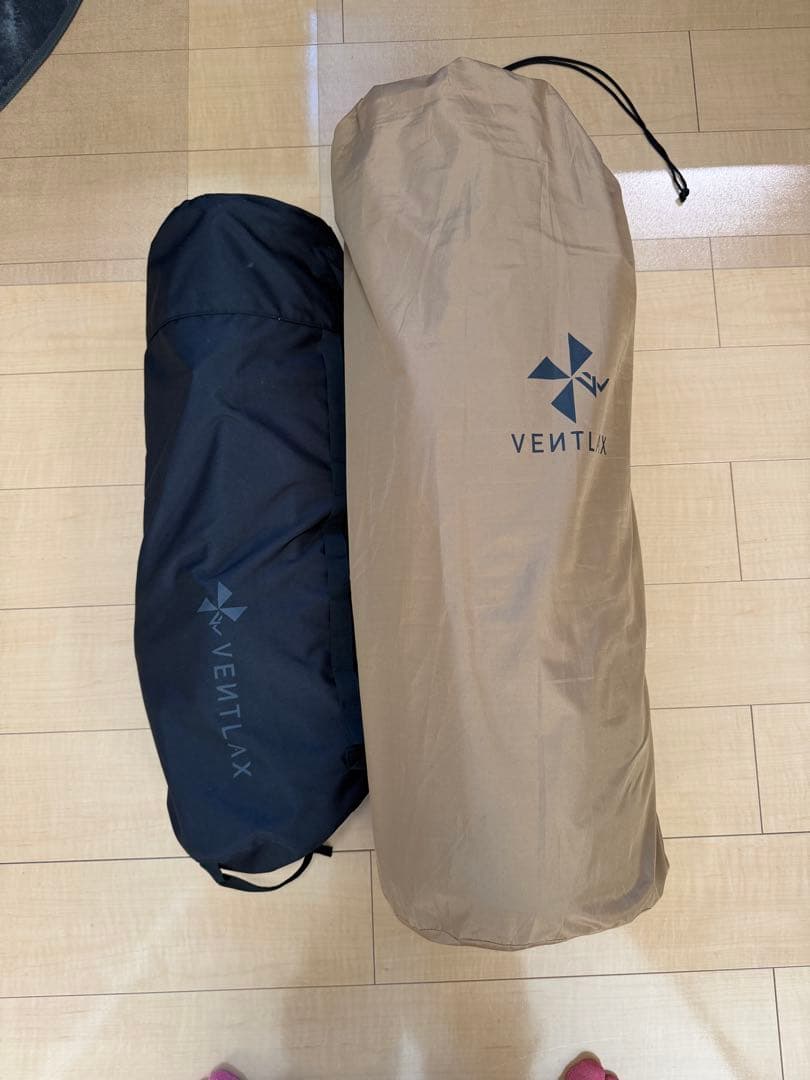 VENTLAX ワイドコット　インフレータブルマット　セット