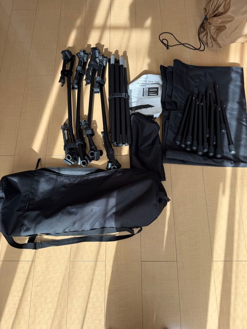 VENTLAX ワイドコット　インフレータブルマット　セット