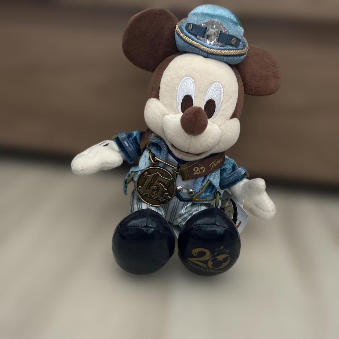 ディズニーシーアニバーサリーイヤー ぬいぐるみミッキーマウス
