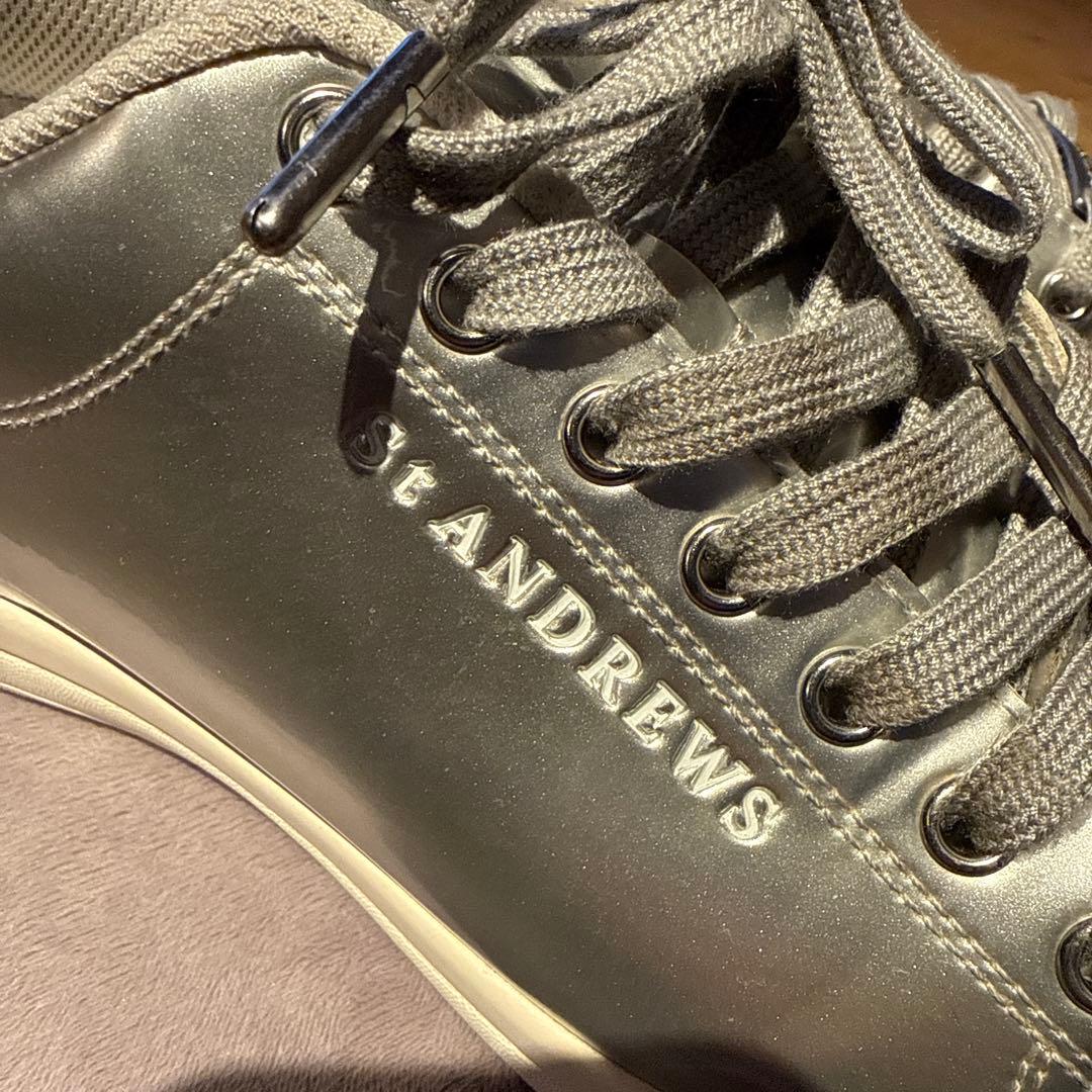 St Andrews ゴルフシューズ シルバー