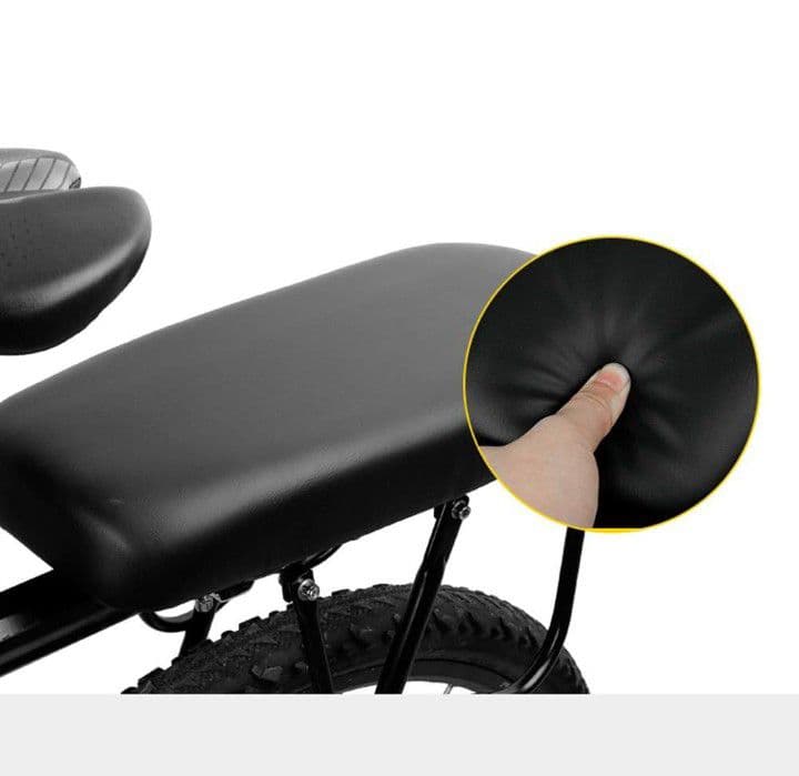 ❤️未使用品❤️自転車後部座席　自転車後部座席クッション　後付け