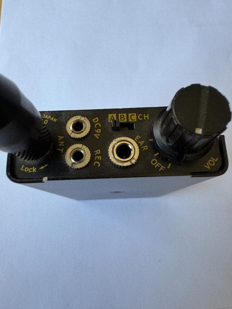 UHF帯専用　3チャンネル受信機　UZ-10