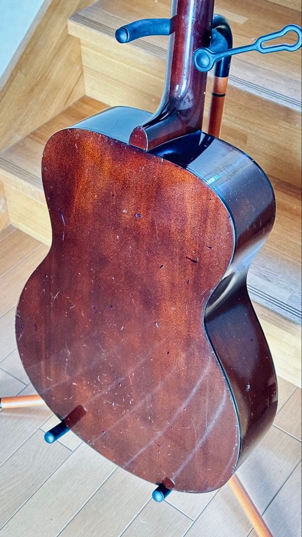 ◾️1975年ヤマハFG-120F 希少の黒ラベル 50年前のジャパンヴィンテージ