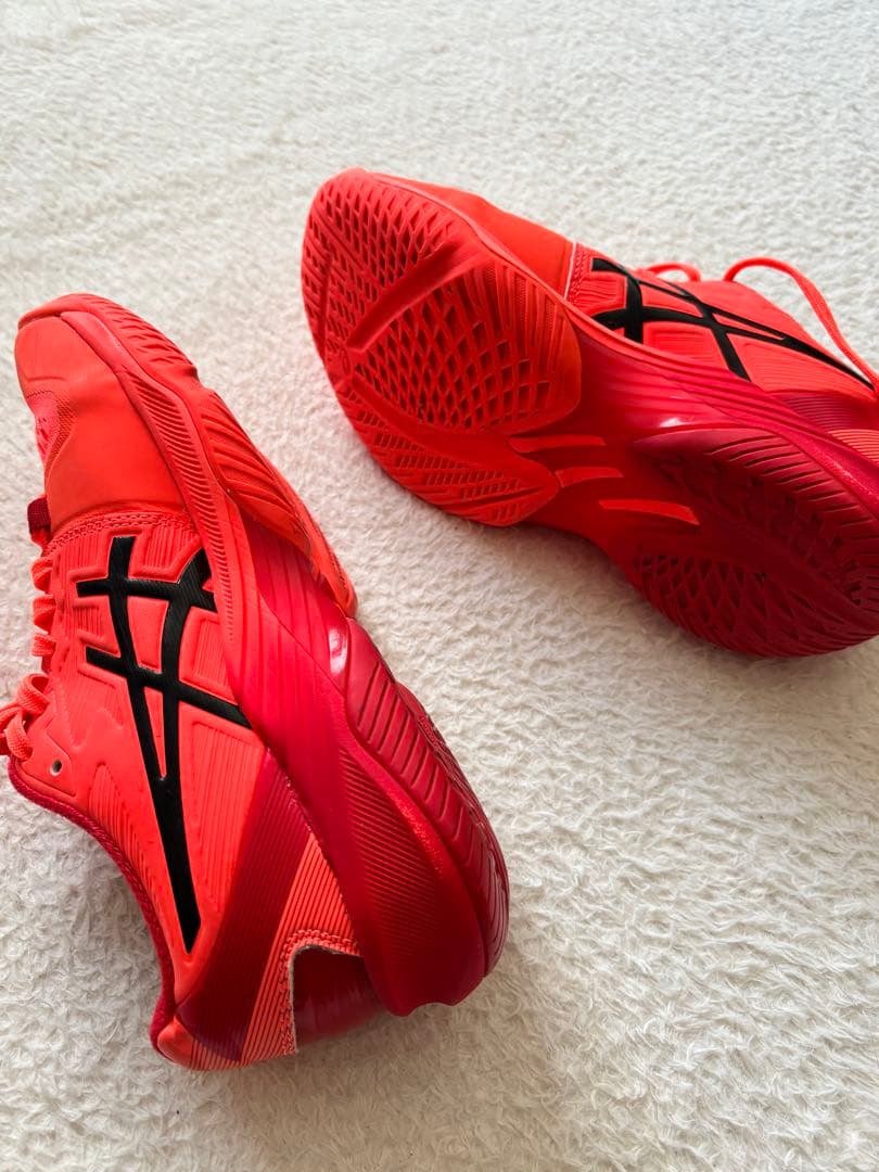ASICS バレーボールシューズ オレンジ