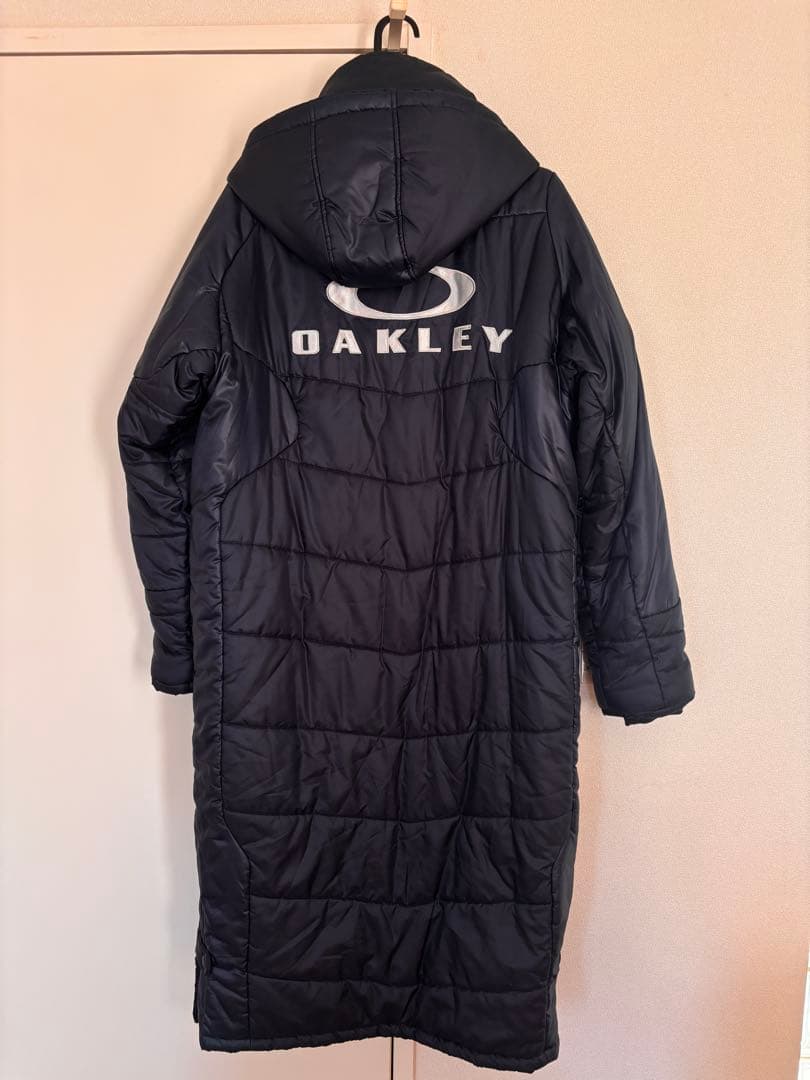 Oakley ロングベンチコート ネイビー