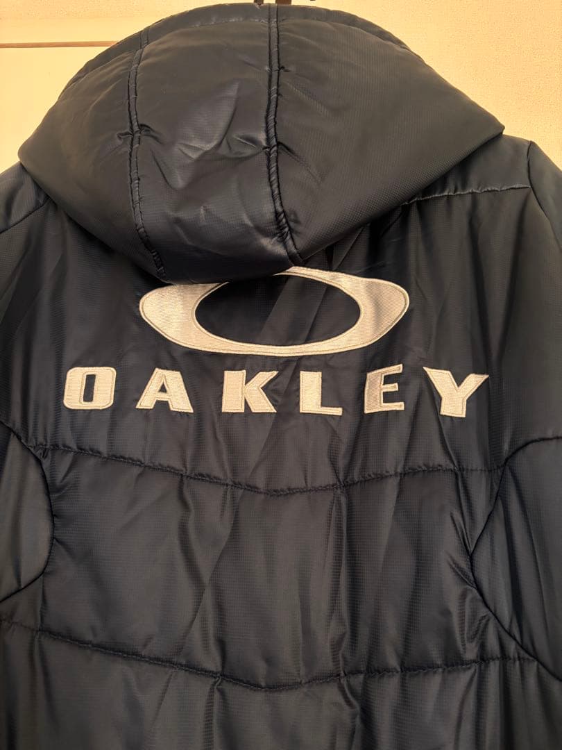 Oakley ロングベンチコート ネイビー