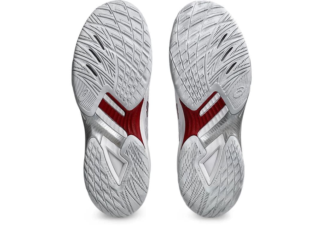 新品タグ付き ASICS V-SWIFT FF 4 ホワイト/レッド 26cm