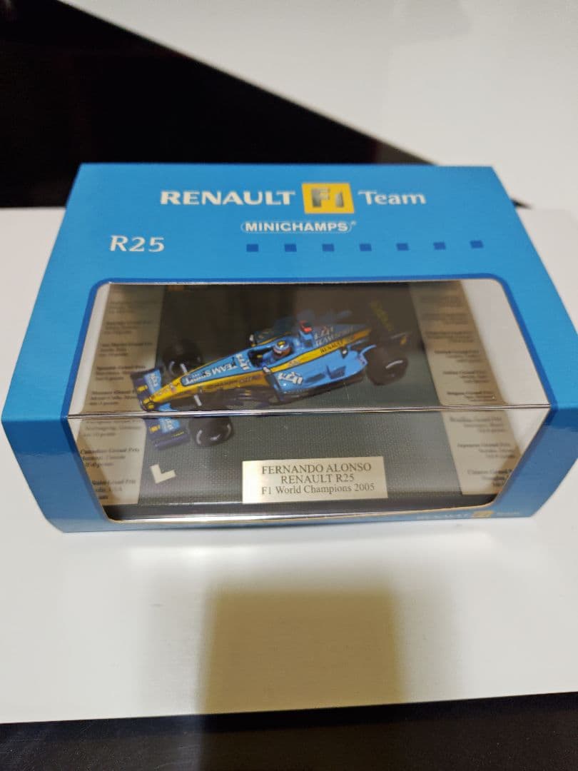 フェルナンド・アロンソ　1/43 ルノーＲ25