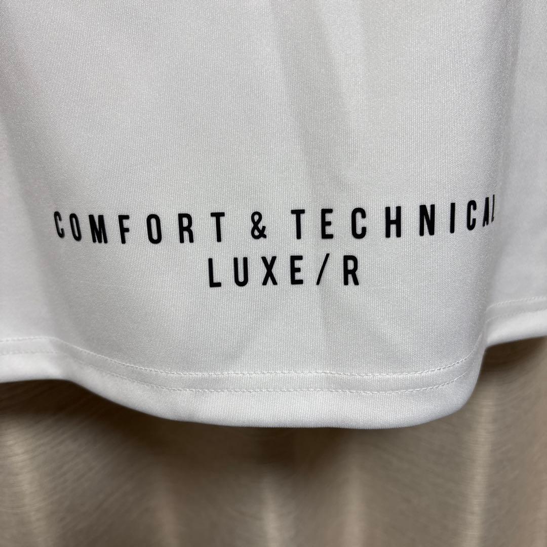 人気　ラグジュ　LUXE/R T/PUポンチ×ナイロンツイル切替　サイズM