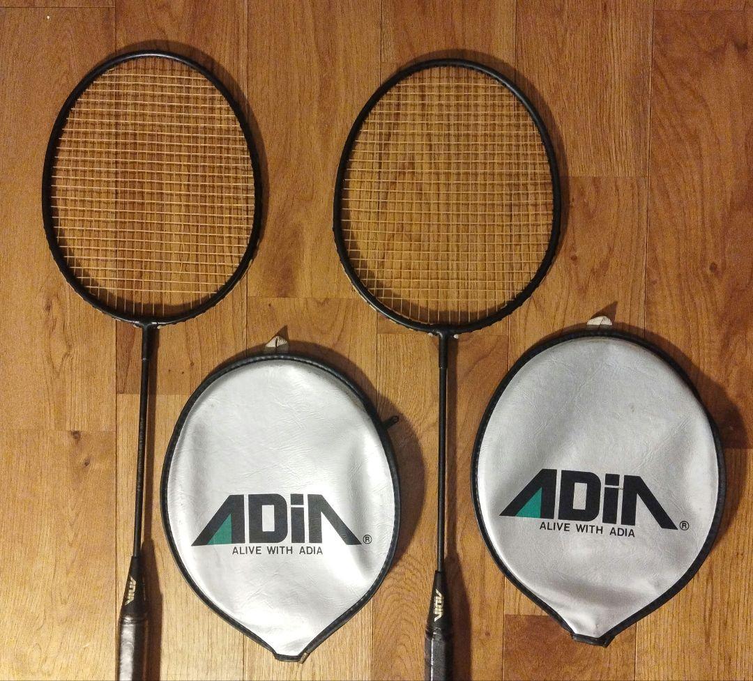 新品 ADIN アドイン バドミントンラケット 2個 まとめ売り