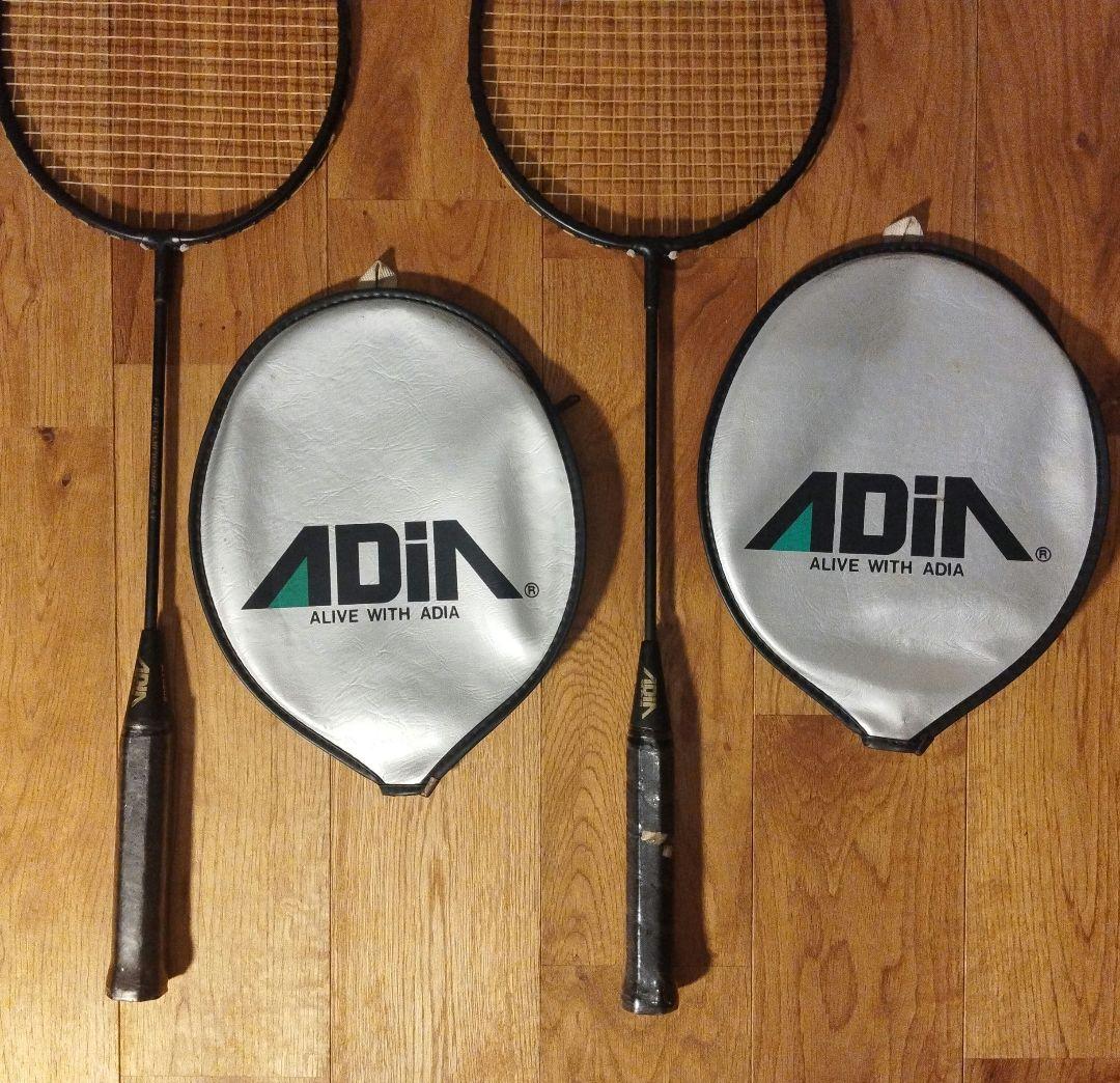 新品 ADIN アドイン バドミントンラケット 2個 まとめ売り