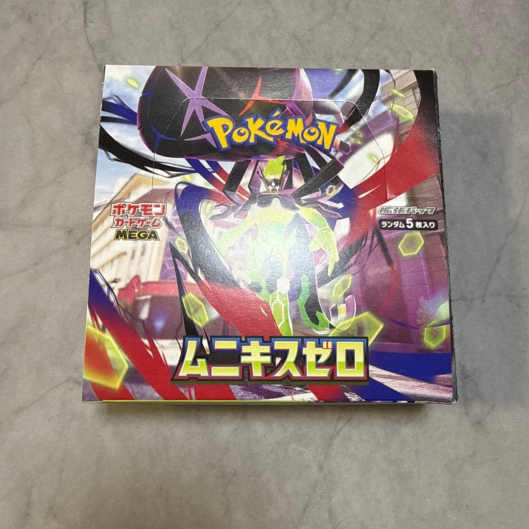 ＊新品未開封＊ポケモンカード　ムニキスゼロ　1BOX シュリンクなし