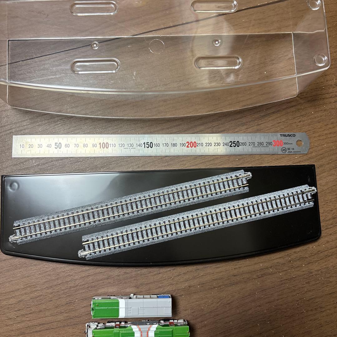 鉄道模型 非売品　作業用車両　緑とグレー