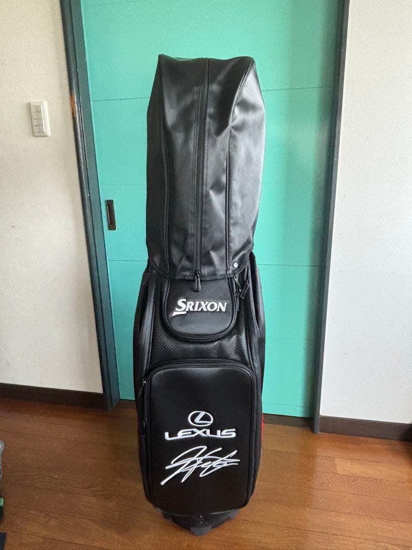 Lexus 松山英樹サイン入り キャディバッグ