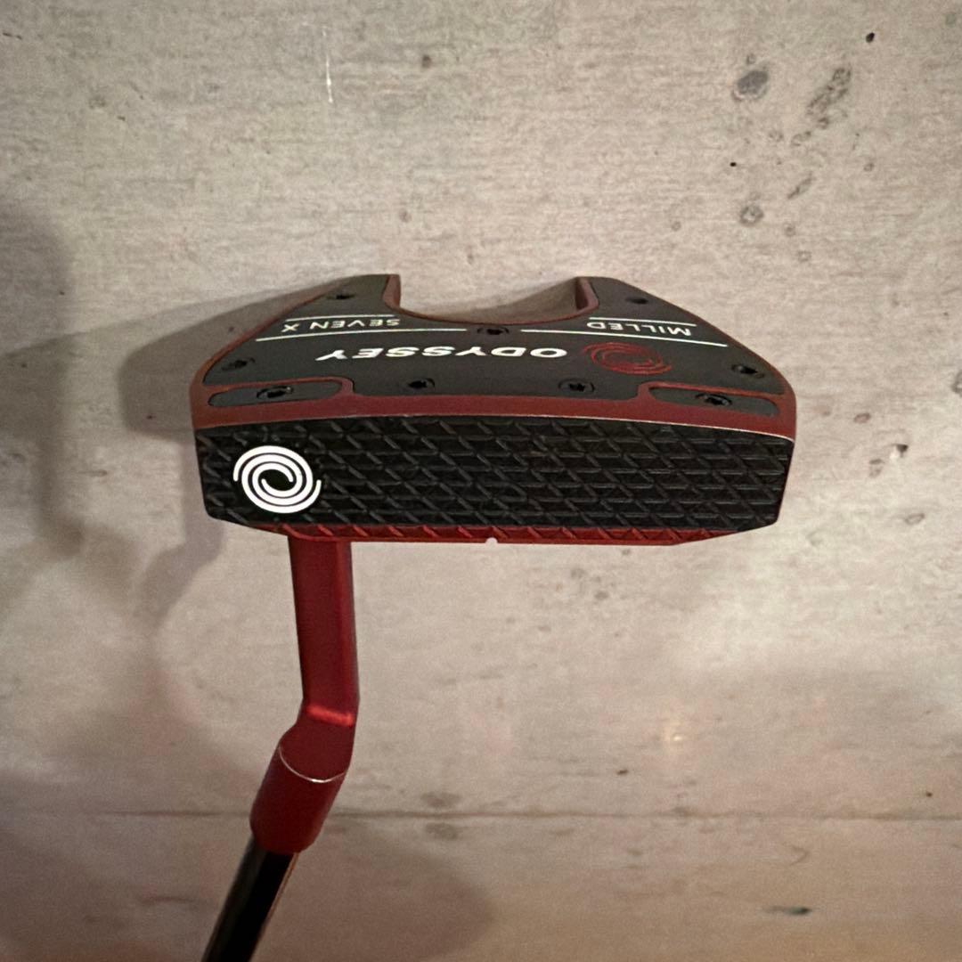 ODYSSEY RED SEVEN X 34インチ パター