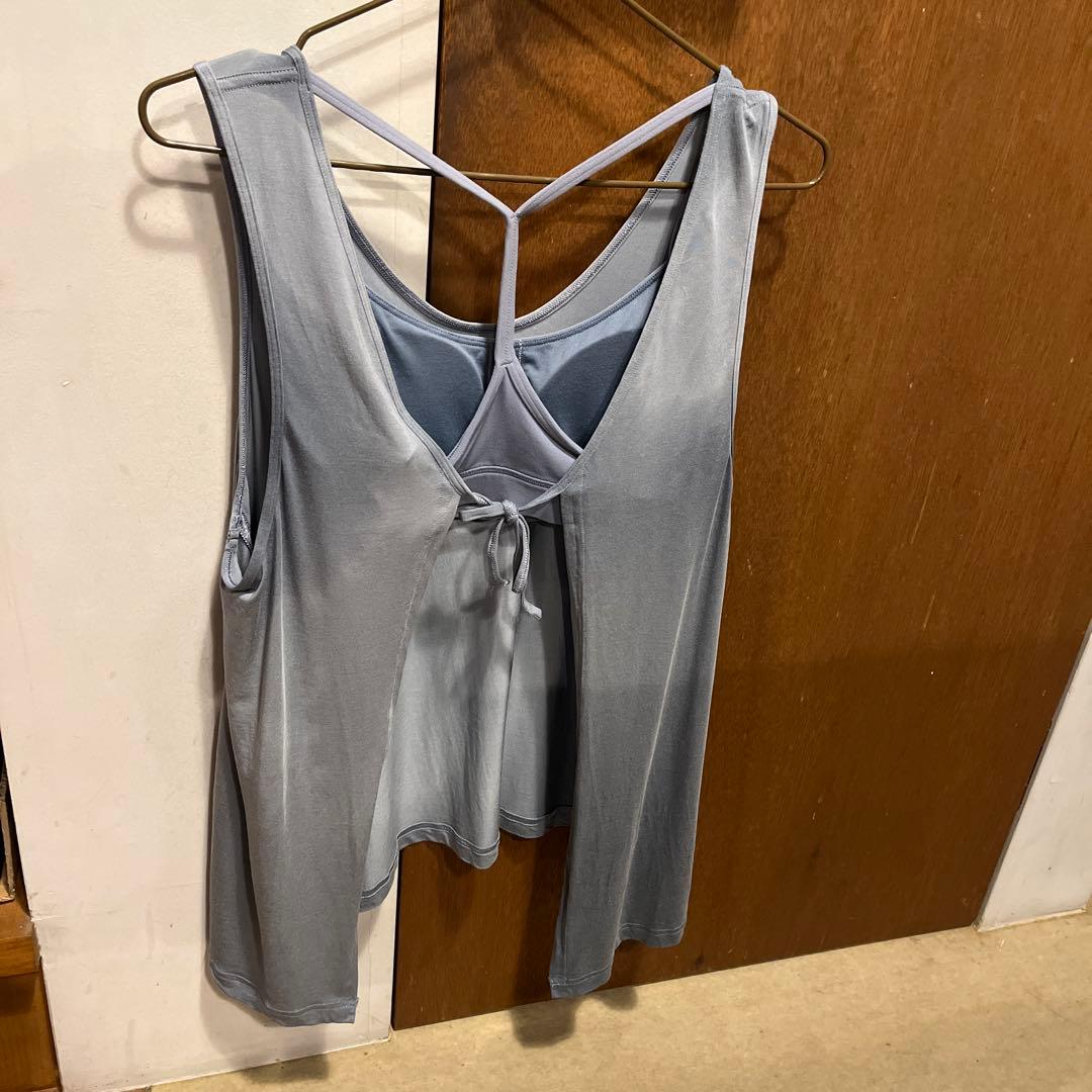 Lululemon ヨガウェアセット ライトグレー