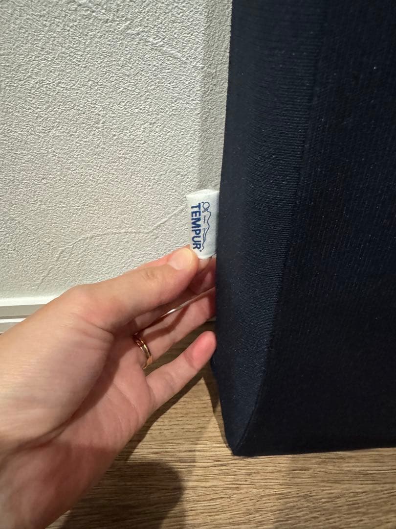 TEMPUR ドーナツクッション　円座 ネイビー