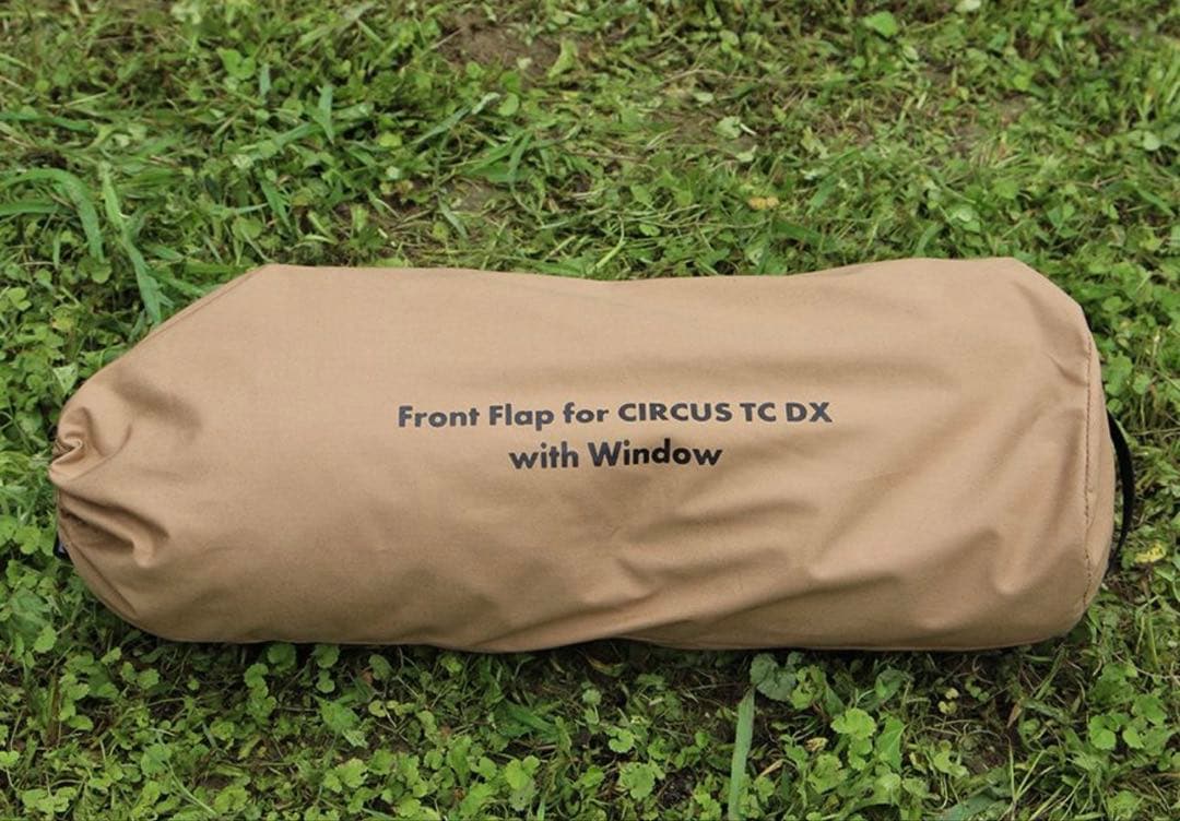 新品未使用　テンマクデザイン サーカスTC DX専用 窓付きフロントフラップ