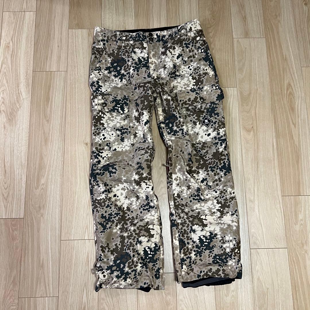 DC Shoesスノーボードウェア パンツLサイズ カモフラ 迷彩