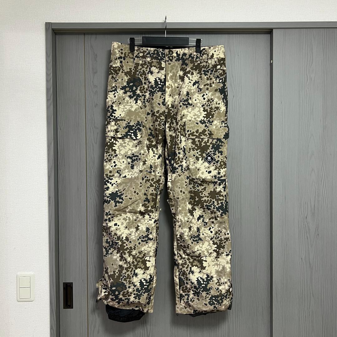 DC Shoesスノーボードウェア パンツLサイズ カモフラ 迷彩