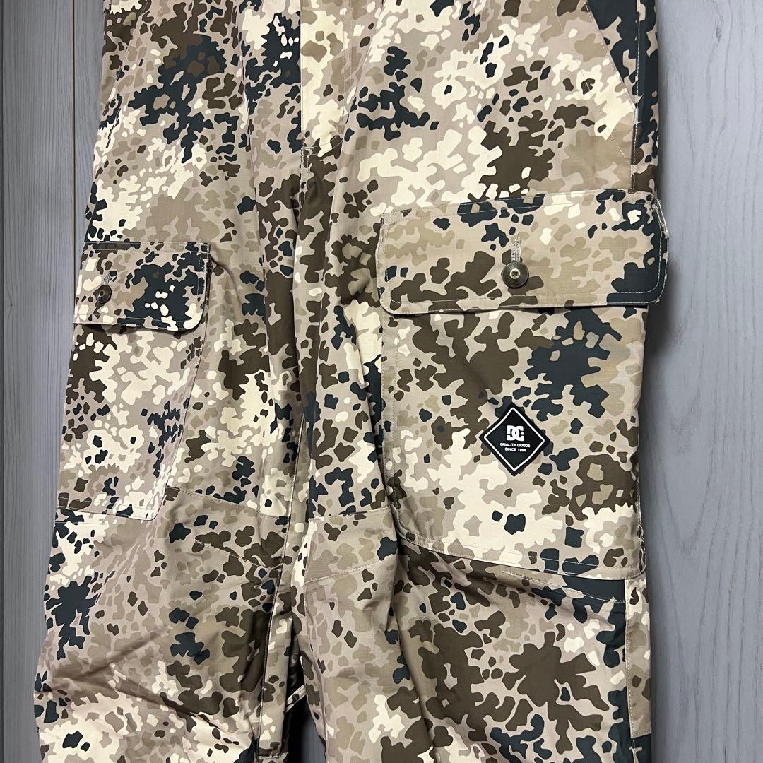 DC Shoesスノーボードウェア パンツLサイズ カモフラ 迷彩