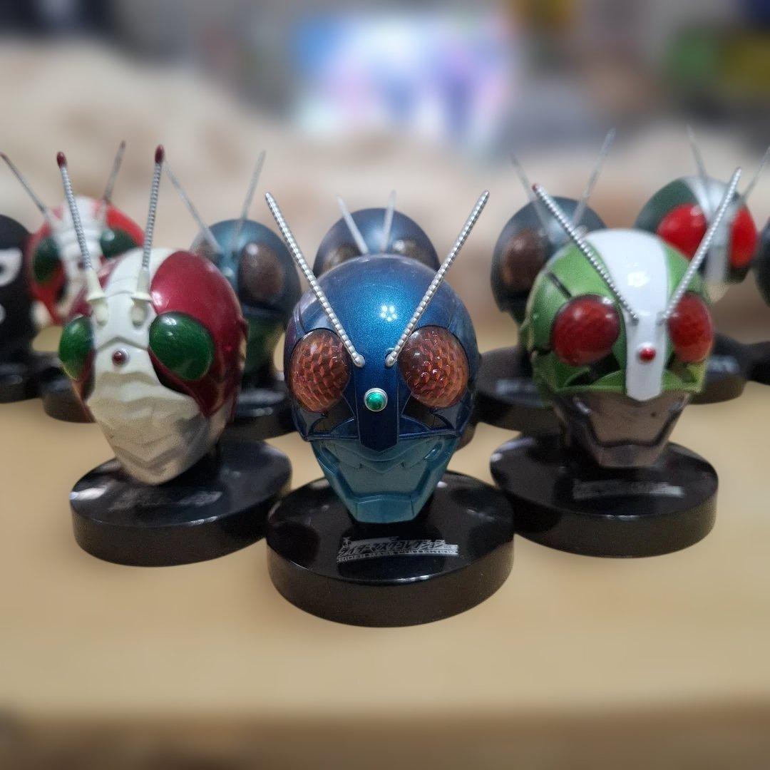 仮面ライダー マスクコレクションフィギュア 10体セット